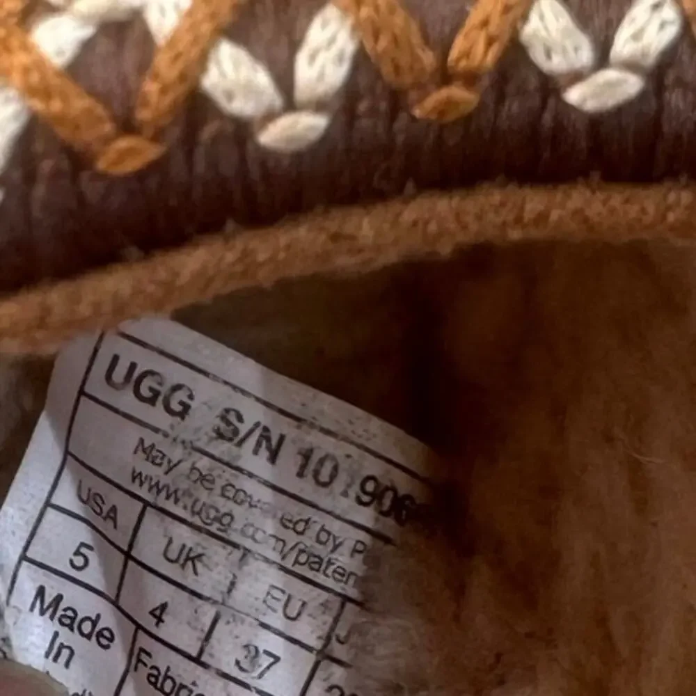 UGG Tasman Slippers Chestnut Size 5